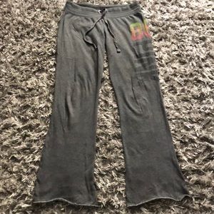 Victoria’s Secret gunsmoke gray sweatpants RARE!